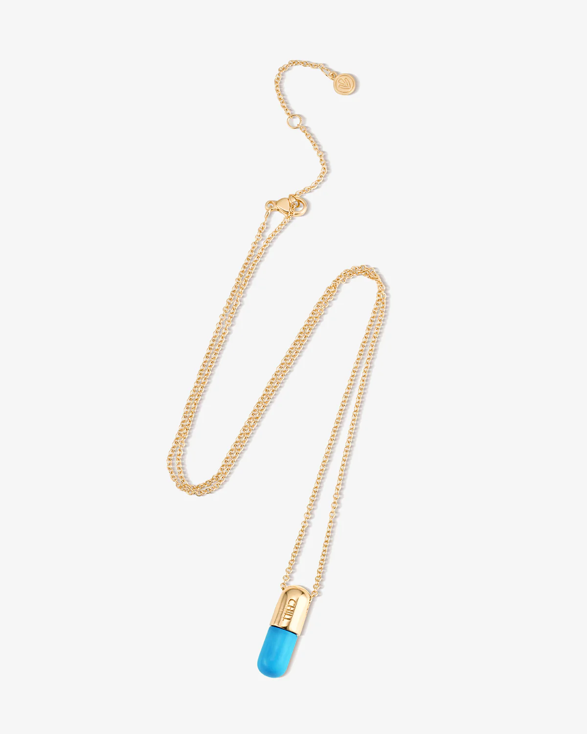 Gemstone Jumbo Chill Pill Necklace - Image 3