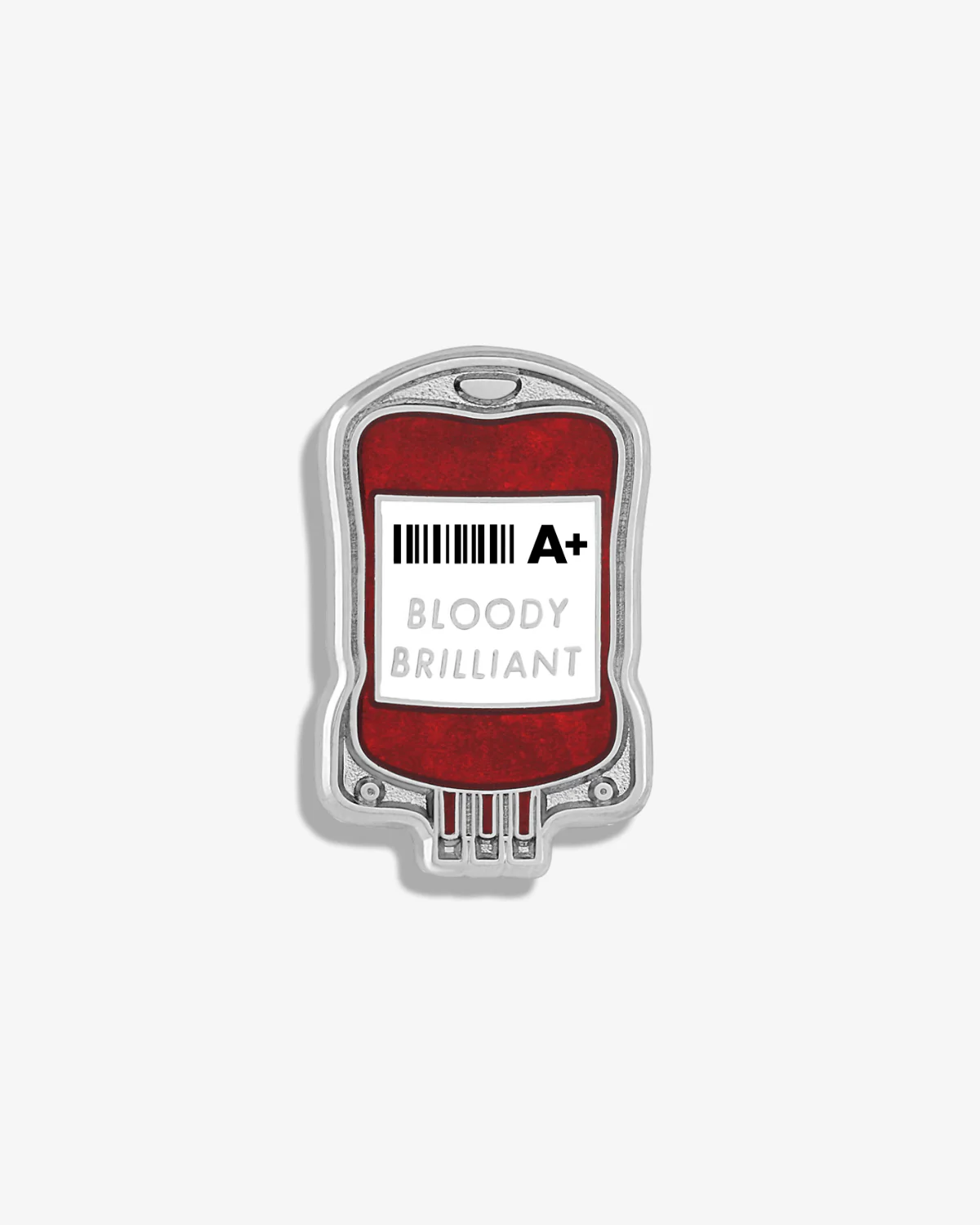 Bloody Brilliant (Blood Bag) Lapel Pin