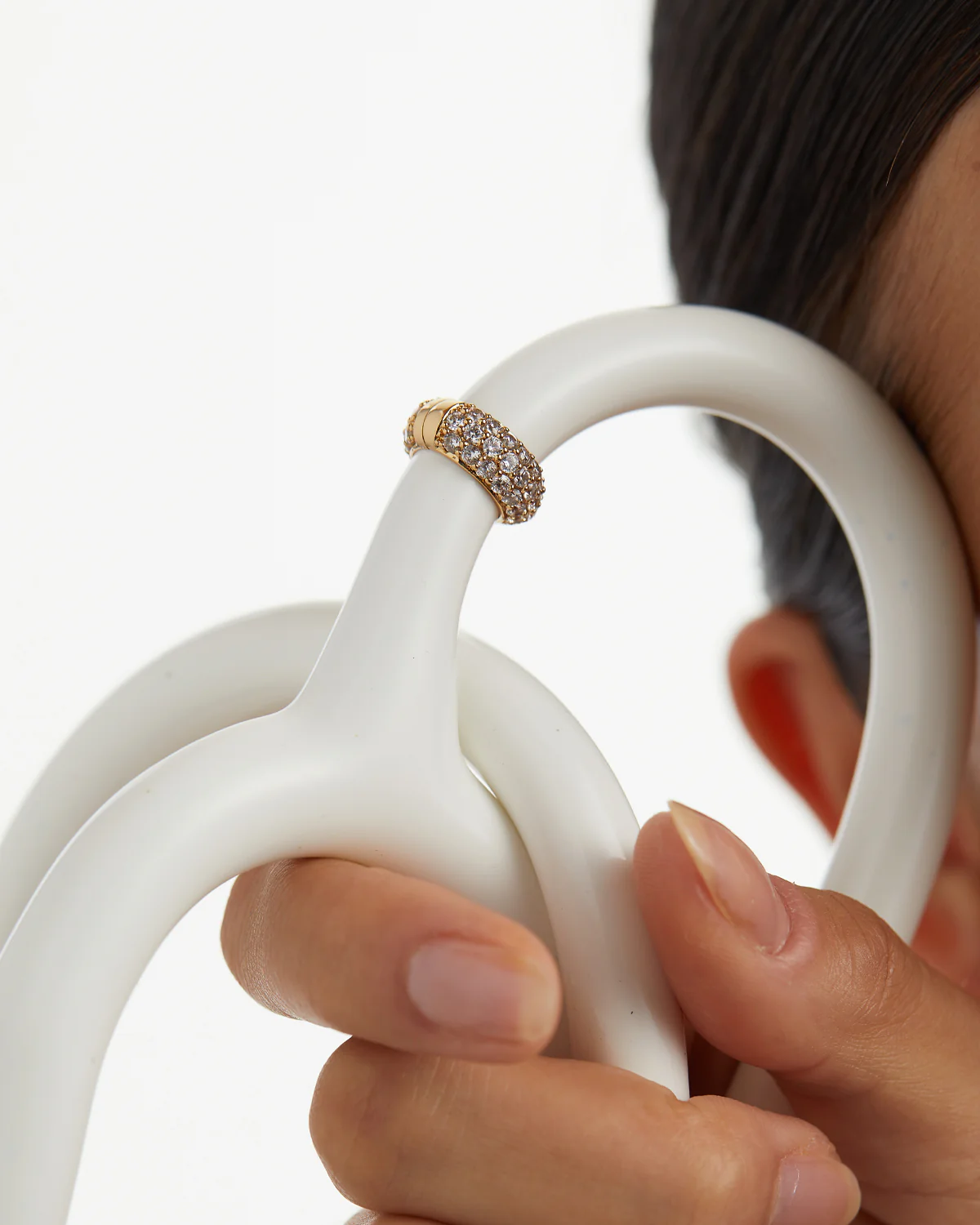 Pavé Dome Charm for Stethoscope - Image 5