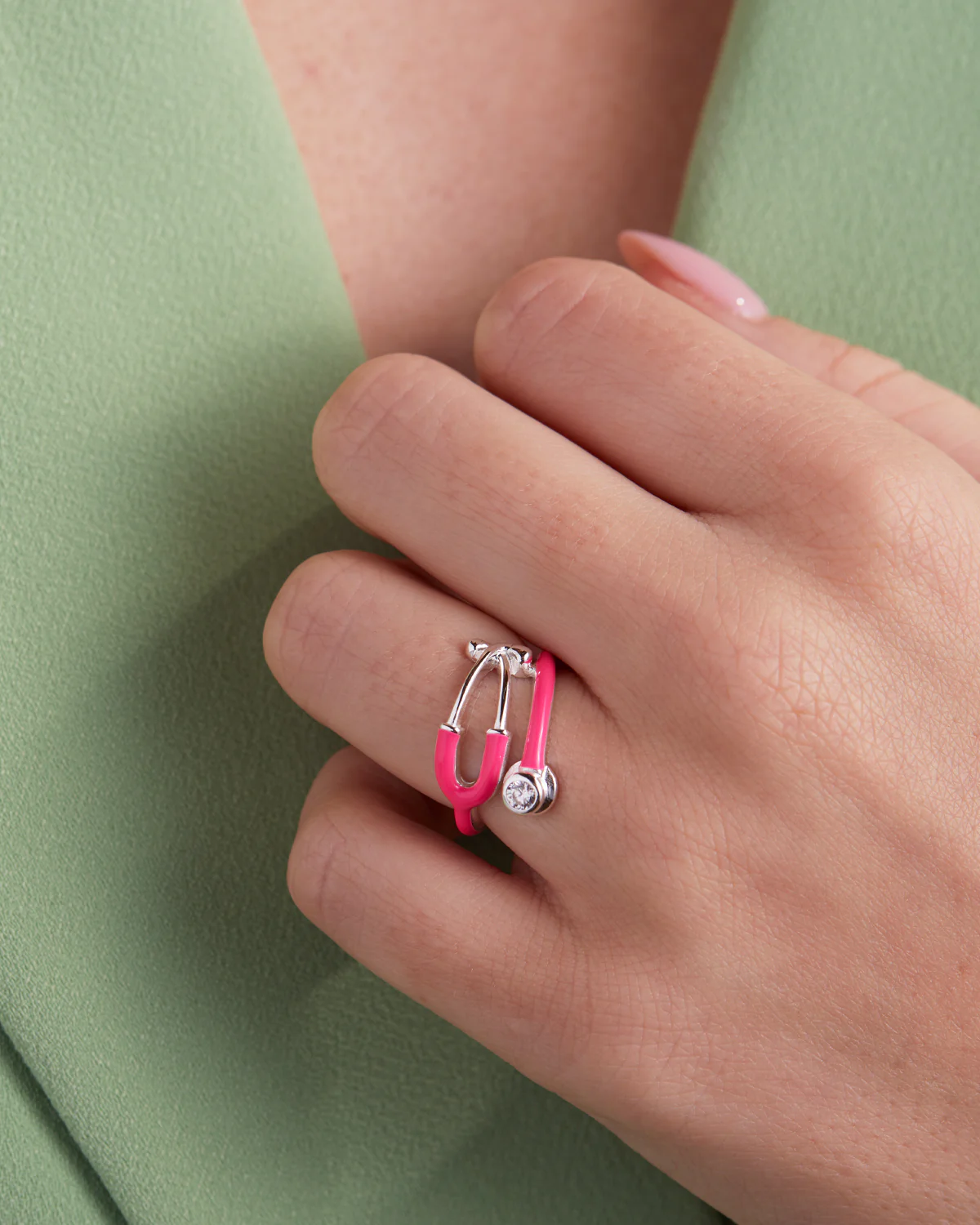 Stethoscope Enamel Ring - Image 3