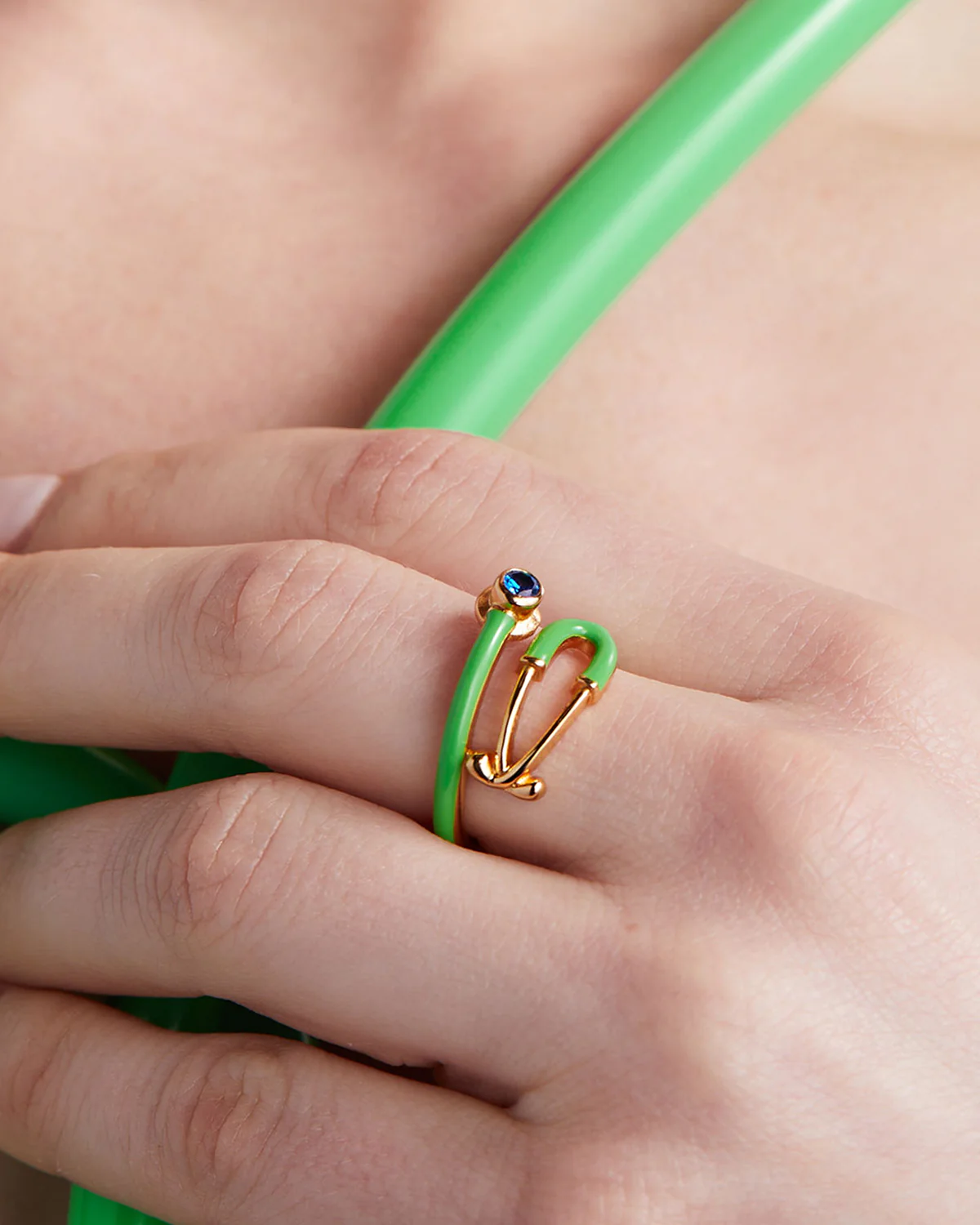 Stethoscope Enamel Ring - Image 4