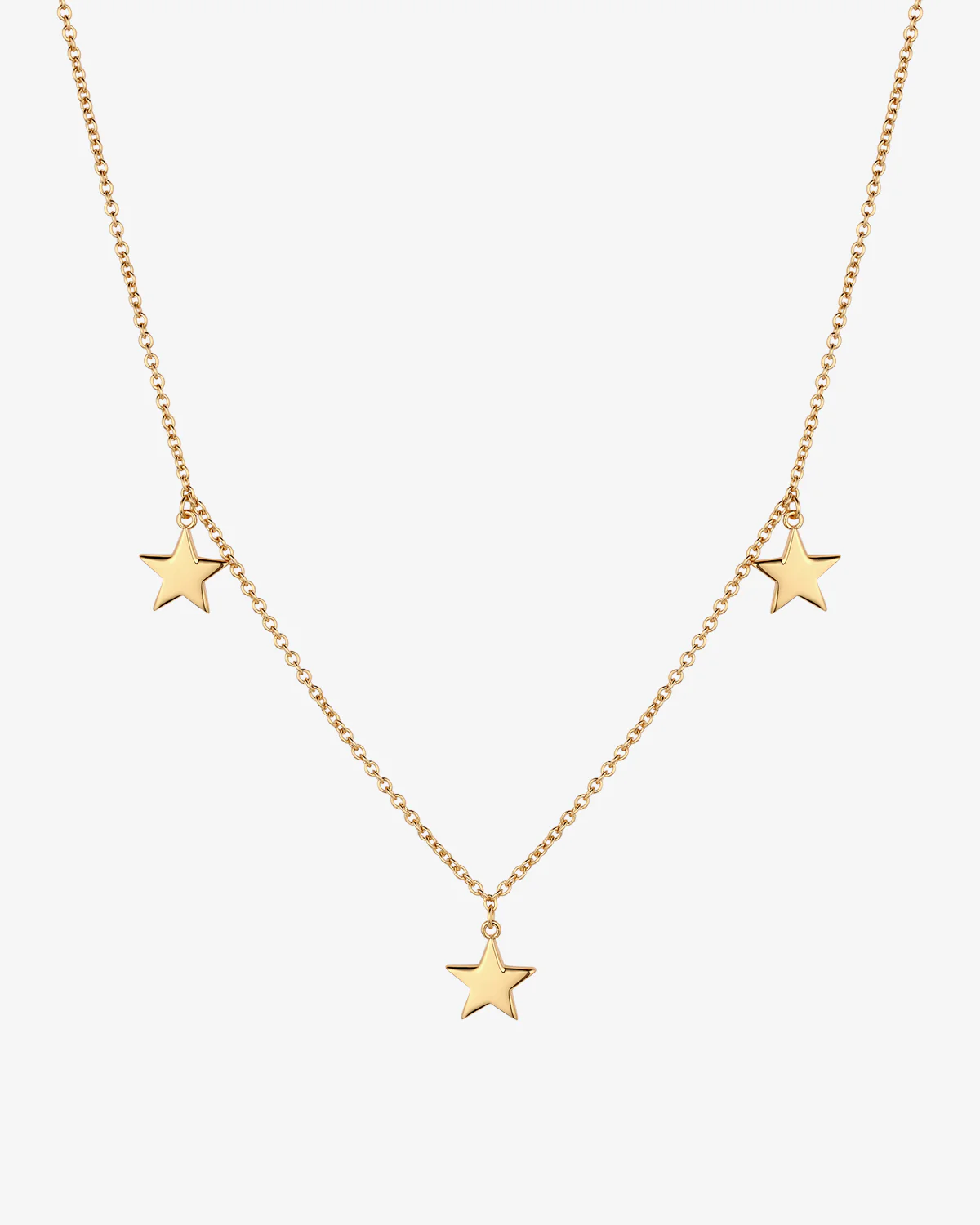 Trio Star Necklace